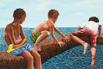 Kinder Werke - Strand 26 Impressionismus Art